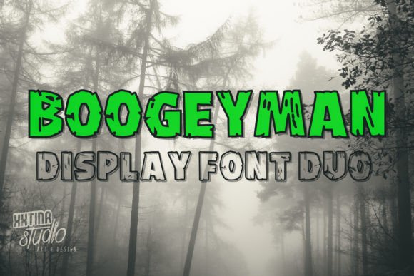 Boogeyman: A Unique Horror Display Font for Web Design