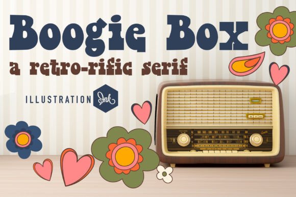 Boogie Box: A Unique Display Font for Creative Makers