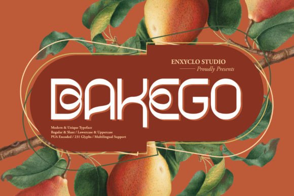 Boost Your Campaigns with Bakego: A Modern Display Font