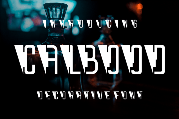 Calbood: A Cool and Versatile Display Font for Designers
