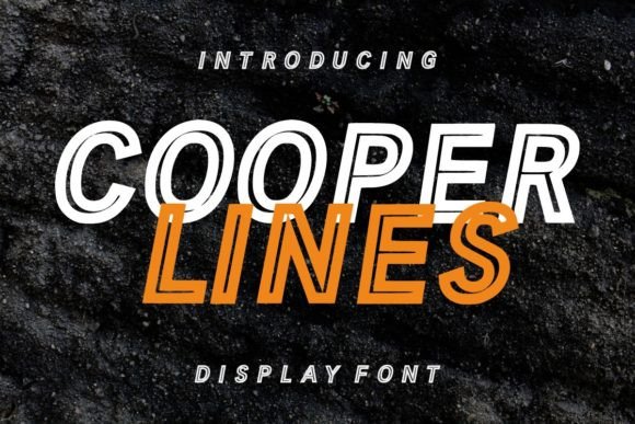 Cooper Lines: The Perfect Display Font for Crafters