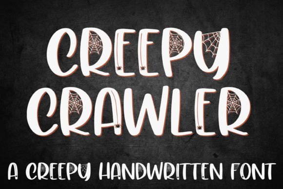 Creepy Crawler: A Spooky and Adorable Handwritten Font