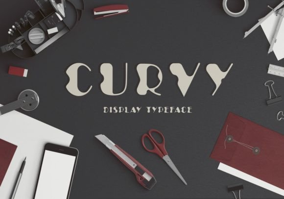 Curvy: The Unique Display Font for Eye-Catching Campaigns