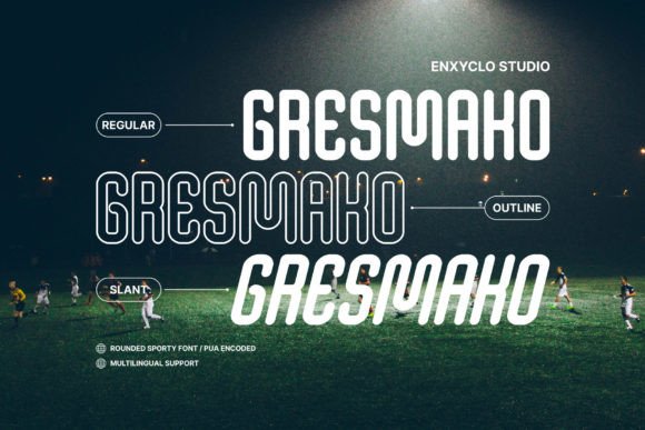 Discover Gresmako: A Versatile Display Font for Creative Projects