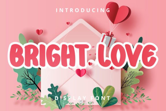 Discover the Charm of Bright Love Font for Makers