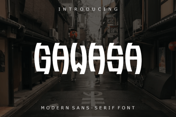 Elevate Your Brand with the Gawasa Display Font