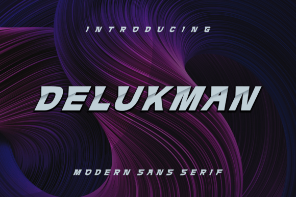 Enhance Your Brand with Delukman: A Modern Sans Serif Font