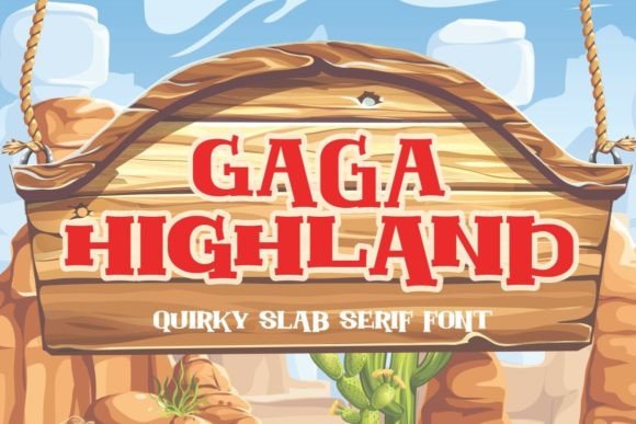 Enhance Your Brand with Gaga Highland Font