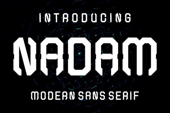 Enhance Your Brand with Nadam: A Cool and Modern Display Font