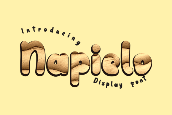 Enhance Your Brand with Napielo: A Whimsical Display Font