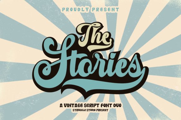 Enhance Your Brand with The Stories Duo Font