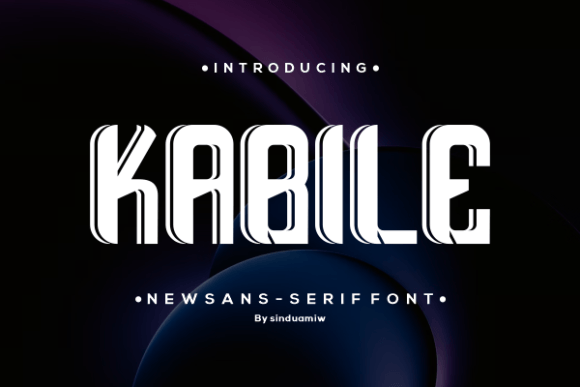 Enhance Your Campaigns with Kabile, the Assertive Display Font