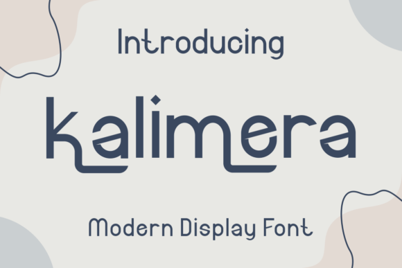 Enhance Your Web Design with Kalimera Display Font