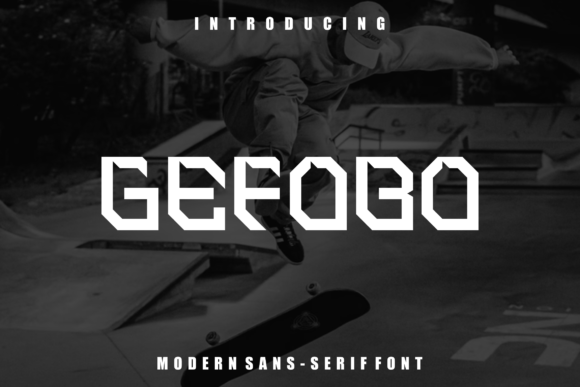 Gefobo: The Elegant Display Font for Modern Web Design