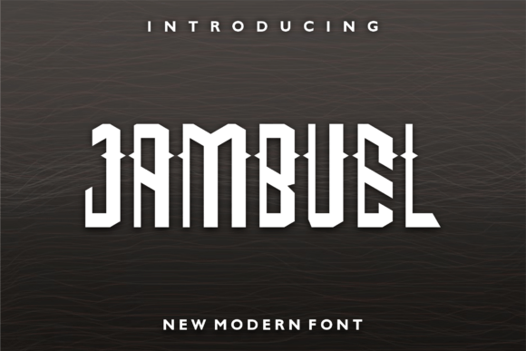 Jambuel: A Classy and Elegant Display Font for Your Brand
