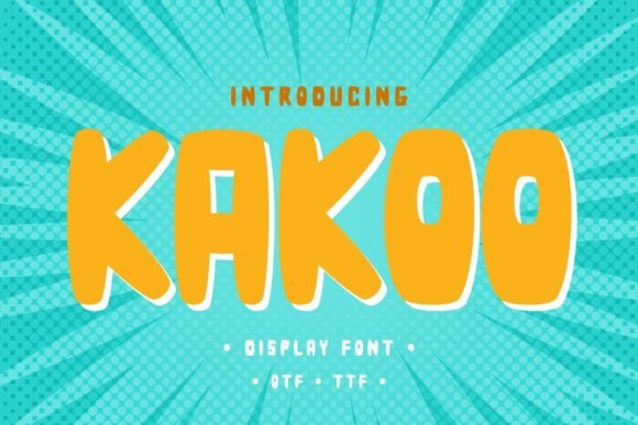 Kakoo: The Perfect Display Font for Your Brand