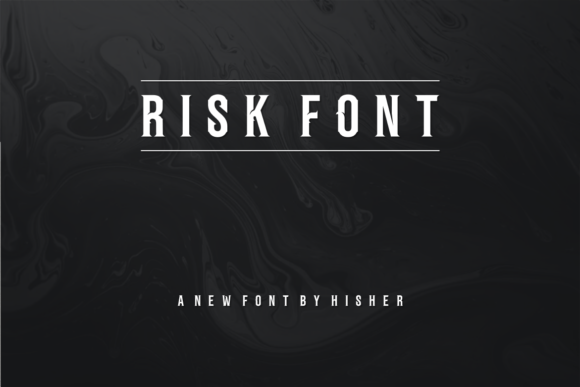 Risk: A Fun and Cool Display Font for Your Projects