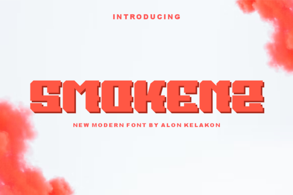 Smokenz: A Bold Display Font for Impactful Campaigns
