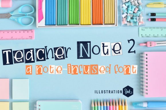 Teacher Note 2: A Handwritten Display Font for Crafters