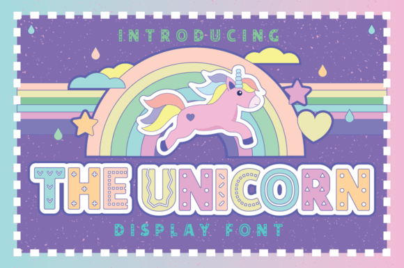 The Unicorn: A Magical Display Font for Creative Makers
