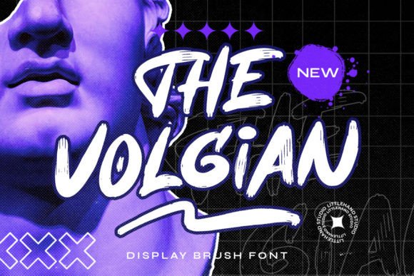 The Volgian: A Brush Display Font for Web Design