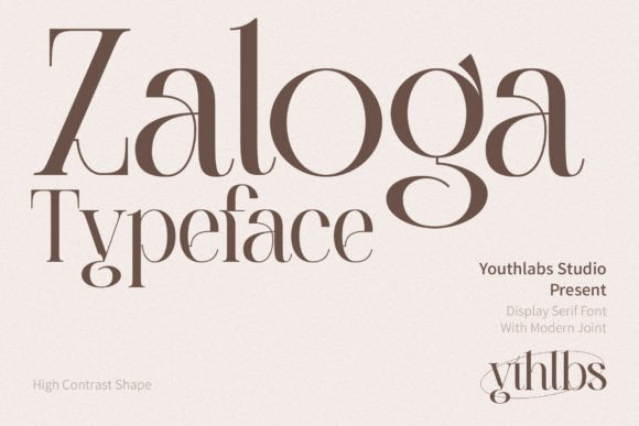 Zaloga: The Perfect Display Font for Crafters and Creators